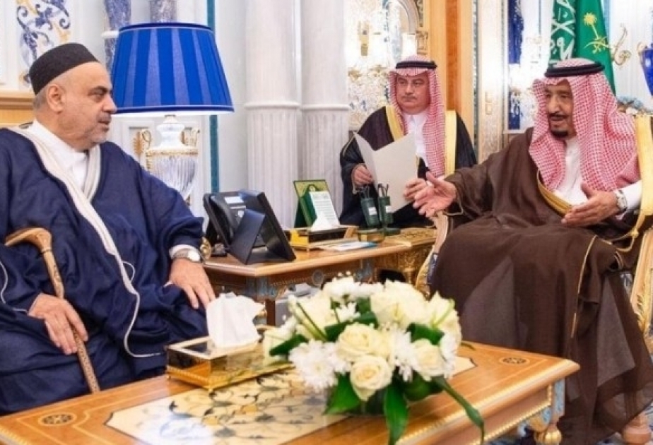 رئيس الإدارة الدينية لمسلمي القوقاز يلتقي بالعاهل السعودي