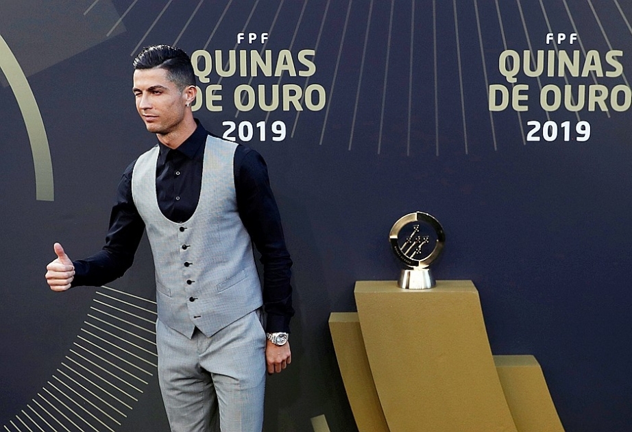 Kriştiano Ronaldo ardıcıl onuncu dəfə Portuqaliyanın ən yaxşı futbolçusu seçilib