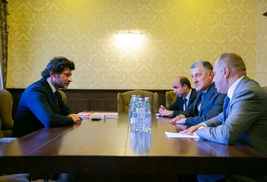Tbilisi merinə “Azərbaycan Respublikası diplomatik xidmət orqanlarının 100 illiyi” medalı təqdim edilib