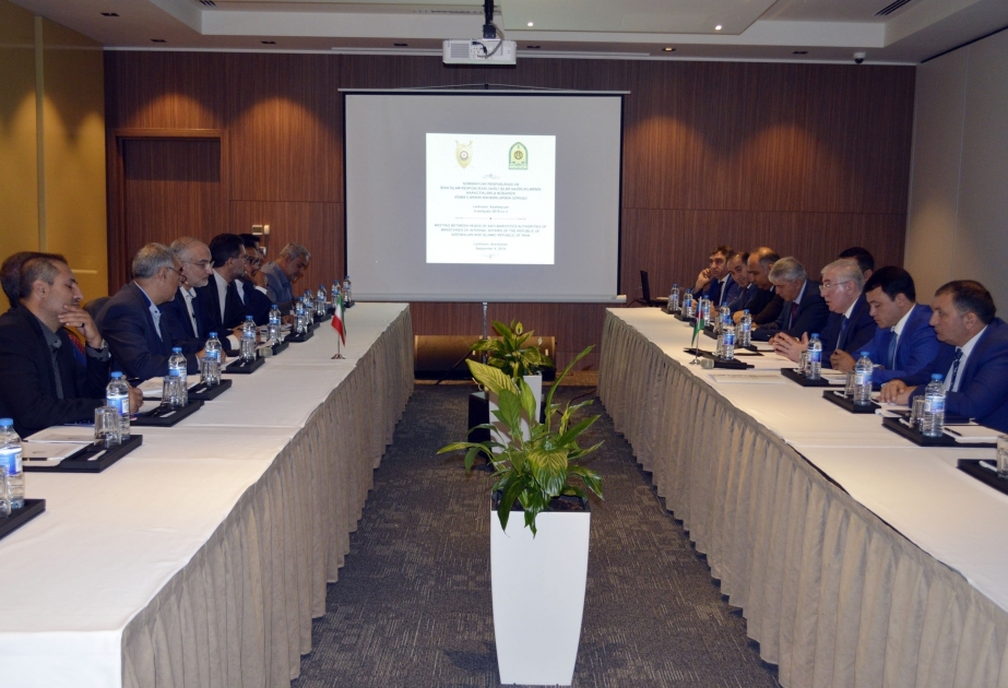 La próxima reunión se celebró en el marco de la cooperación bilateral entre los Ministerios de Interior de Azerbaiyán e Irán
