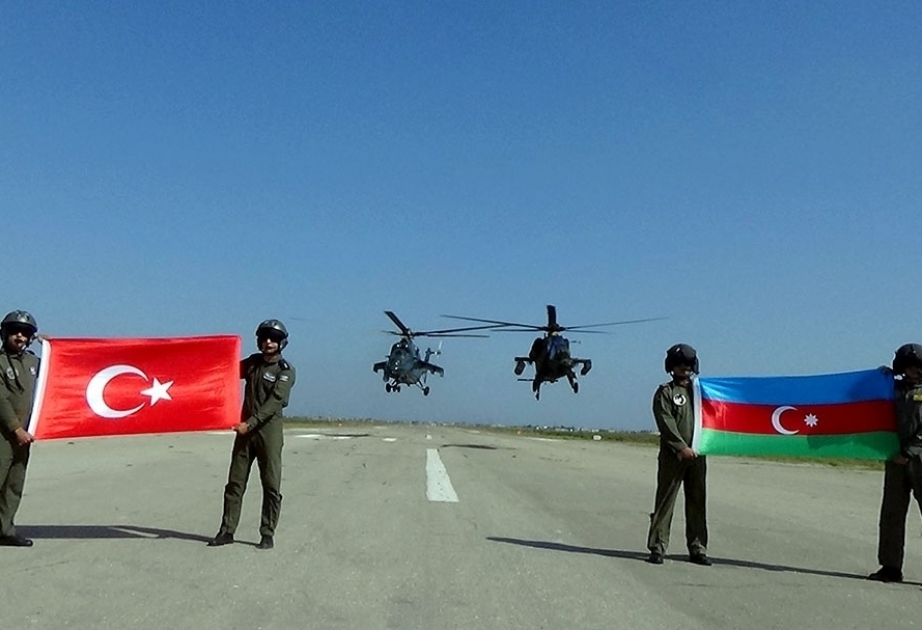 Continúan los ejercicios tácticos conjuntos “TurAz Qartalı-2019”