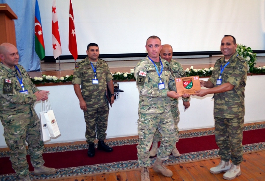 Azərbaycan, Türkiyə və Gürcüstan hərbçilərinin iştirak etdikləri komanda-qərargah təlimləri başa çatıb
