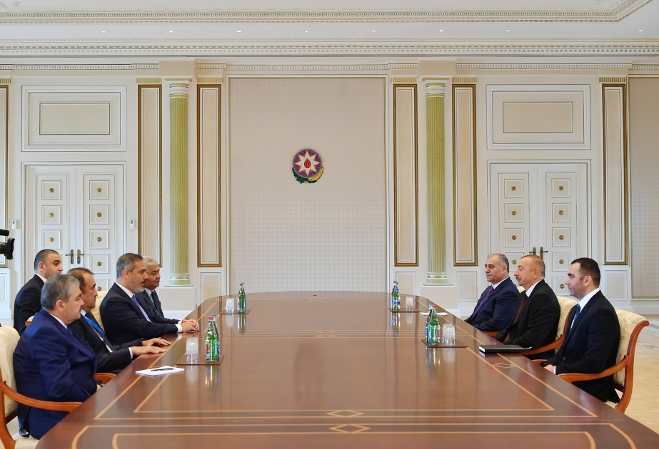 Ilham Aliyev recibió a los jefes de los servicios especiales de los estados de habla turca