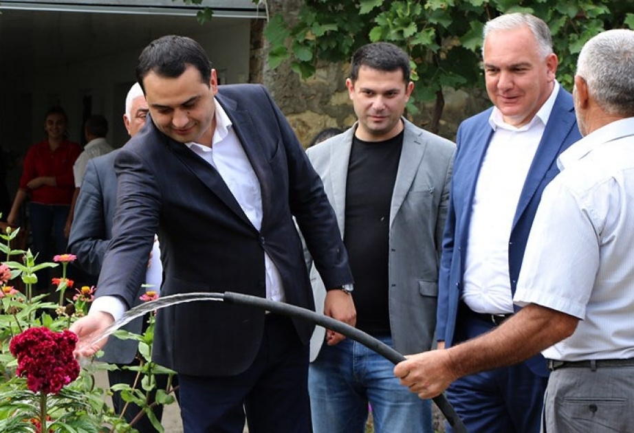 Marneulinin Ağməmmədli kəndinin içməli su problemi həll olunub