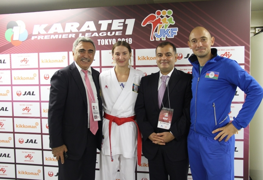 İrina Zaretska Tokioda Karate1 Premyer Liqa turnirinin finalına çıxıb