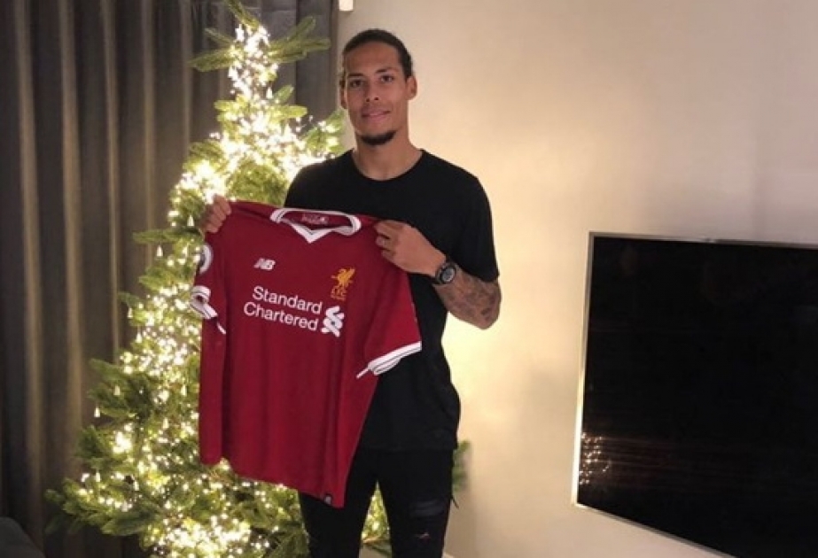 “Liverpul” müdafiəçisi Virjil Van Deyk ilə yeni müqavilə imzalayıb