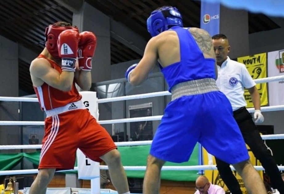 Aserbaidschans Boxer Murad Allahverdiyev im EM-Halbfinale