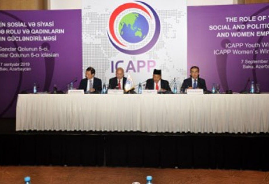 ICAPP-ın Gənclər və Qadınlar qollarının Bakıda keçirilən iclaslarında yekun bəyannamələr qəbul edilib