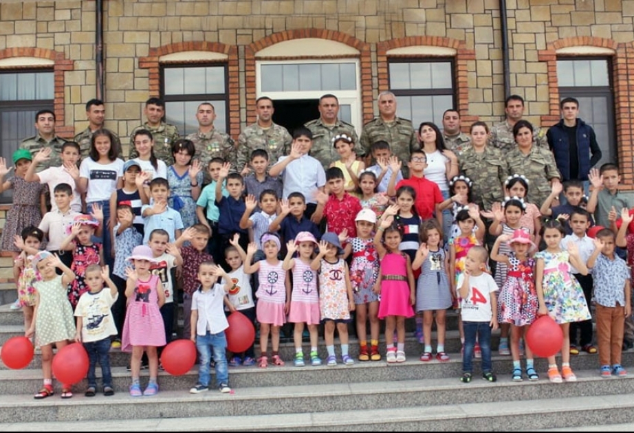Müdafiə Nazirliyi Uşaq Evində “Gənclərimiz - parlaq gələcəyimizin təminatçısıdır” adlı tədbir keçirib
