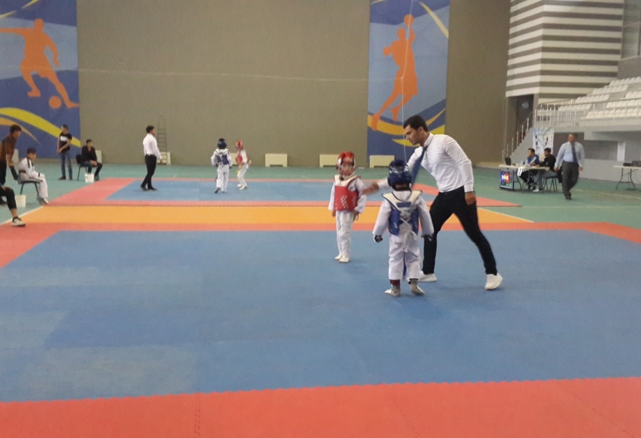 Ağcabədidə taekvondo üzrə rayon birinciliyində 107 idmançı iştirak edib
