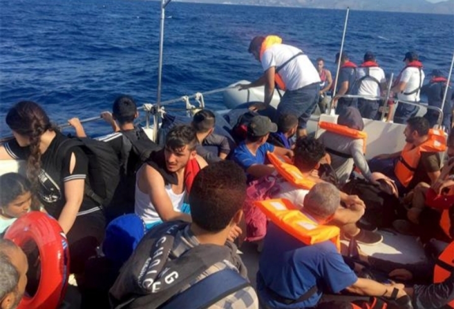 Türkiyə ərazisini qanunsuz yollarla tərk etmək istəyən daha 76 nəfər saxlanılıb