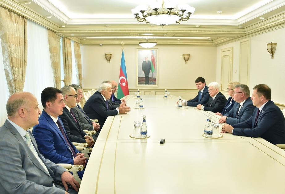 Milli Məclisdə Rusiyanın Sverdlovsk vilayəti Qanunvericilik Məclisinin Sədri ilə görüş olub