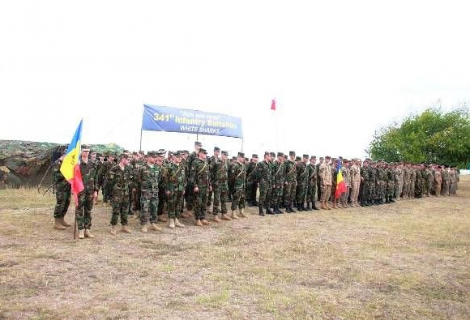 Rumıniyada “Platinium Eagle” təlimlərində 300 hərbçi iştirak edir