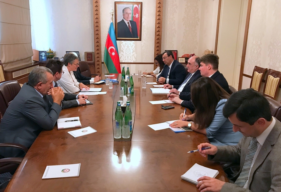 Canciller azerbaiyano se reúne con la presidenta de la Asamblea Parlamentaria del Consejo de Europa