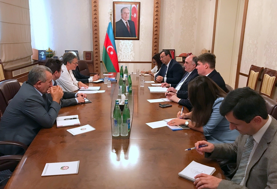 Azerbaijan’s FM meets with PACE president
