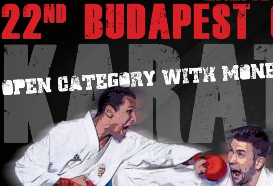 Young Azerbaijani fighters to contest medals at Budapest Open International Karate Championships