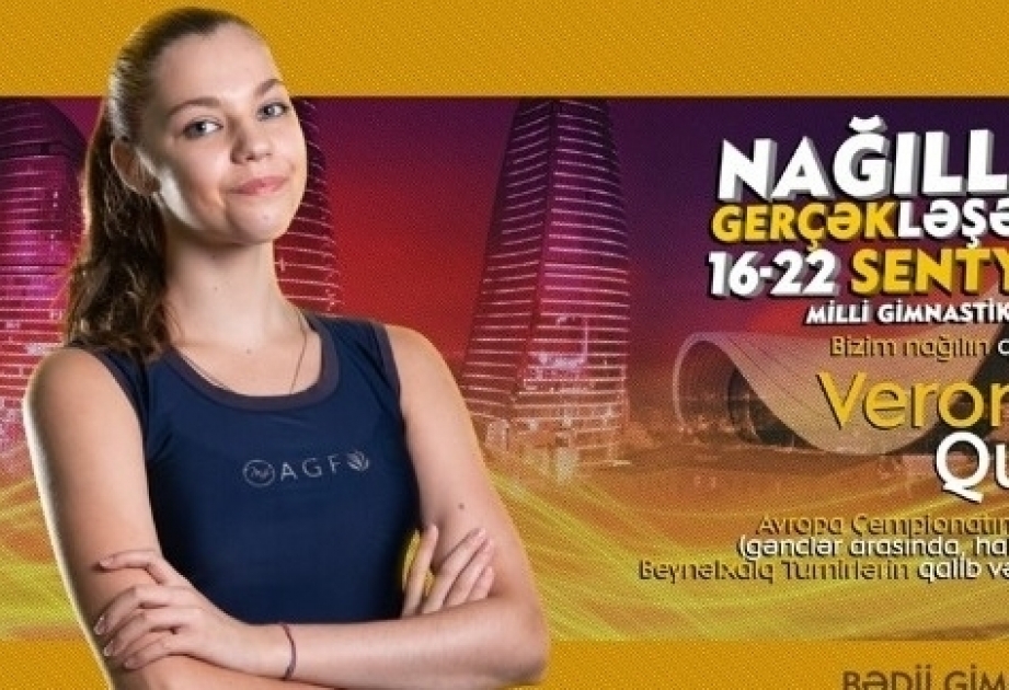 Azərbaycan gimnastı Veronika Qudis: İdmanda məqsədim Olimpiadaya seçilmək və orada layiqincə çıxış etməkdir