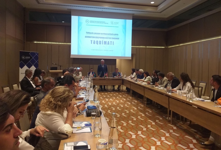 Presentación del Fondo de Apoyo a la Diáspora de Azerbaiyán en Estambul