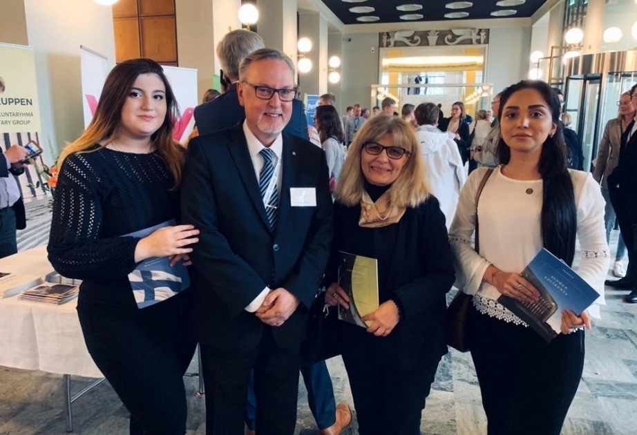Líderes de la diáspora azerbaiyana en Finlandia visitaron el parlamento finlandés