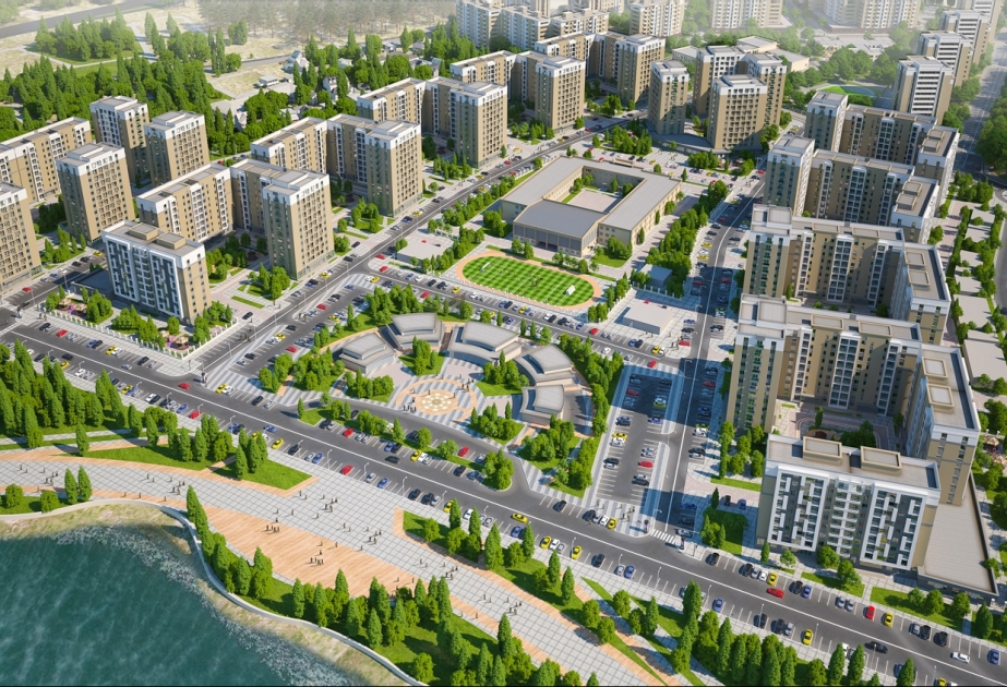 MİDA: Yasamal Yaşayış Kompleksinin ikinci mərhələsinin tikintisi sürətlə davam etdirilir