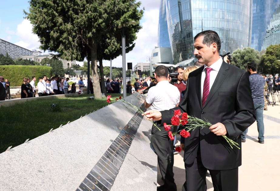 Honraron la memoria de los soldados turcos que se convirtieron en mártires de la liberación de Bakú