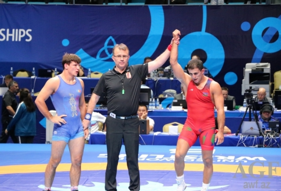 Azerbaijani Greco-Roman wrestlers win two medals at World Championships