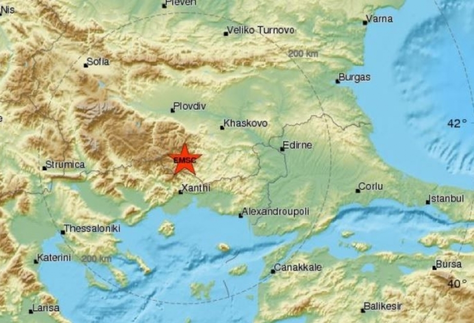 Bolqarıstanda zəlzələ baş verib