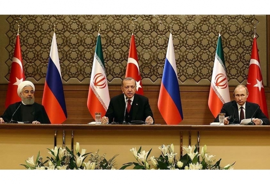 Turkey, Russia, Iran back Syria's sovereignty