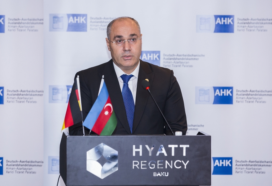 Reunión con miembros de la Cámara de Comercio de Alemania y Azerbaiyán