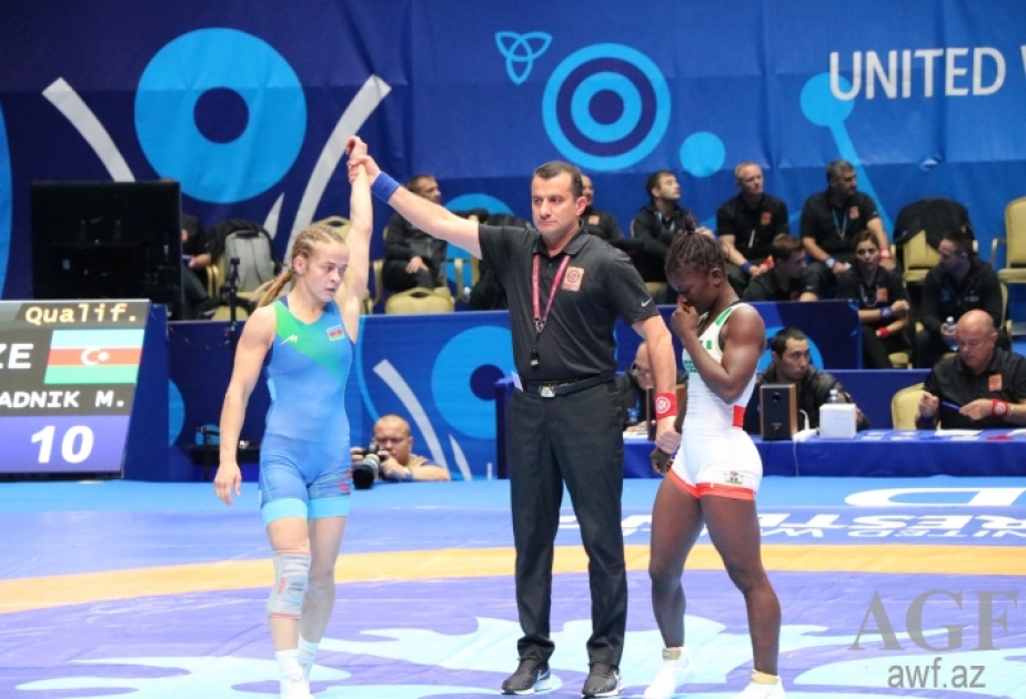 Luchadora azerbaiyana gana licencia olímpica