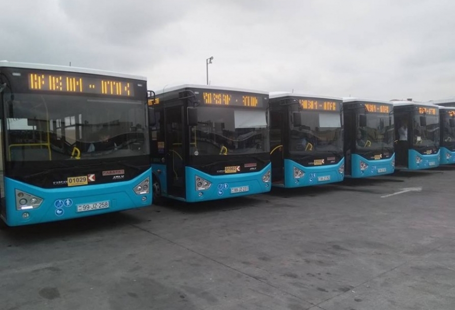 Yeddi ayda Azərbaycana 139 avtobus gətirilib