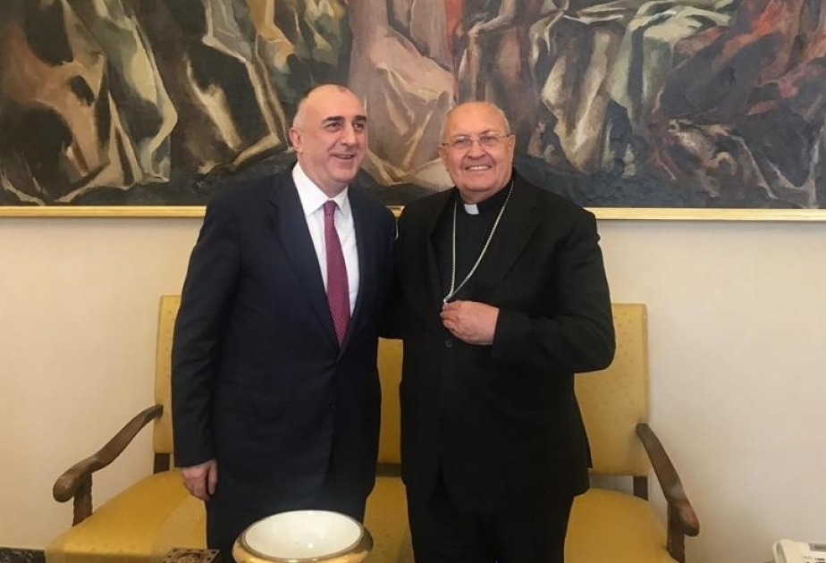Azerbaijani FM meets with Vatican Prefect of Congregation for Oriental Churches