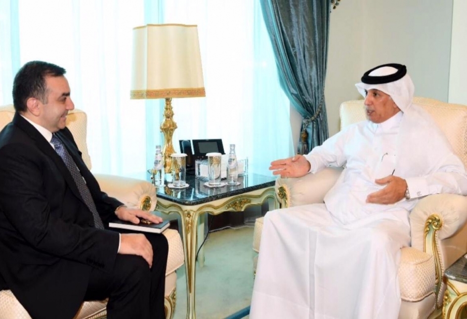 Se debatieron las perspectivas de desarrollo de la cooperación entre Azerbaiyán y Qatar