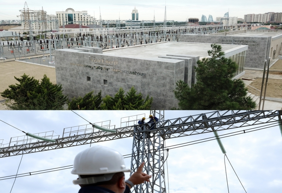 Реконструируются 220-киловольтные подстанции, которые обеспечивают электроэнергией большую часть Баку