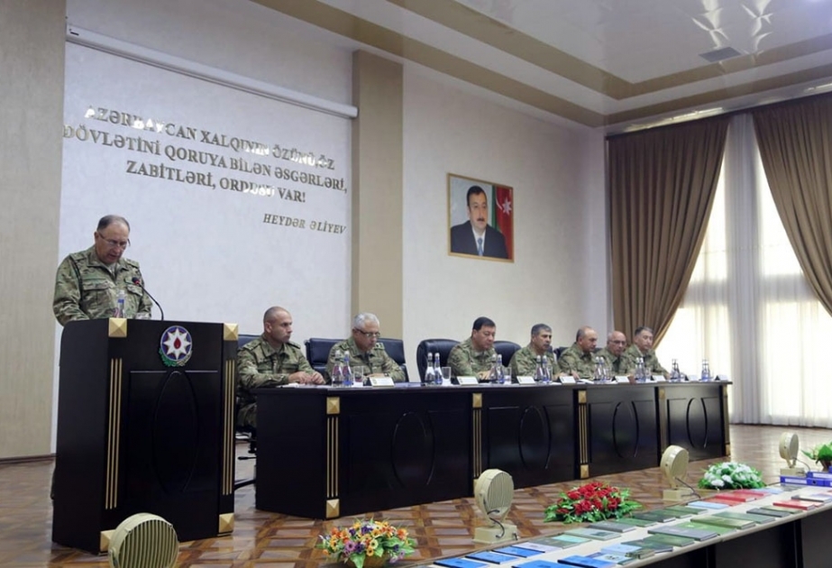 Müdafiə Nazirliyində kollegiya iclası keçirilib