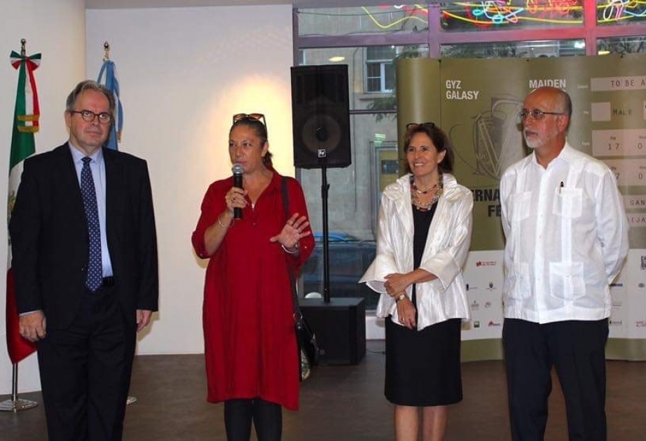 Embajada de México en Azerbaiyán está presente en el Festival de Arte Contemporáneo