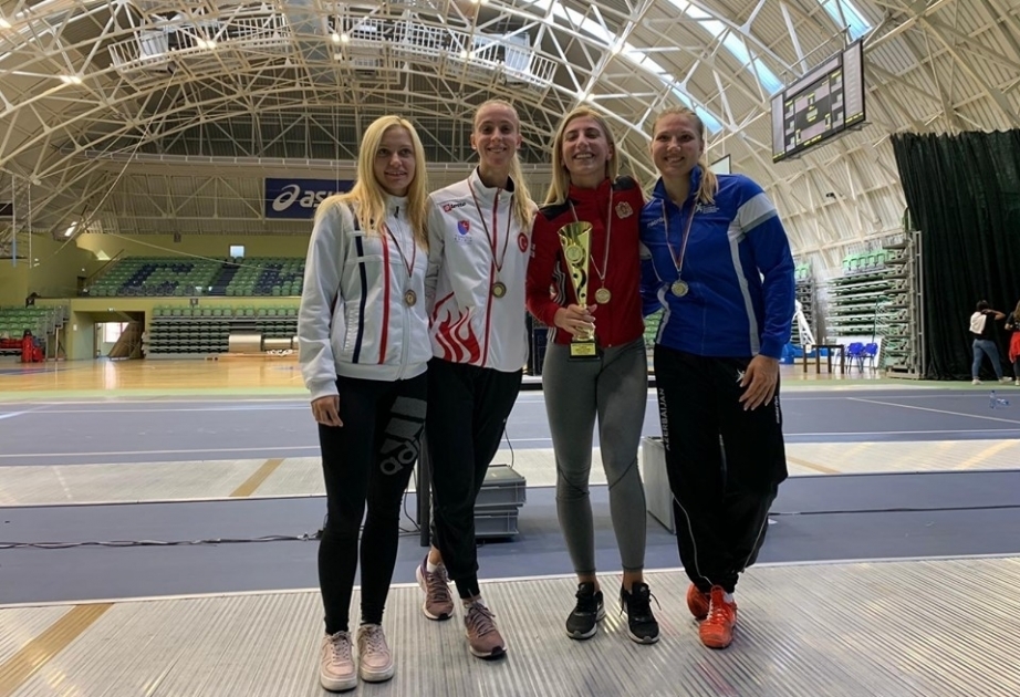 Azerbaijani female fencer claims silver at Satellite Tournament