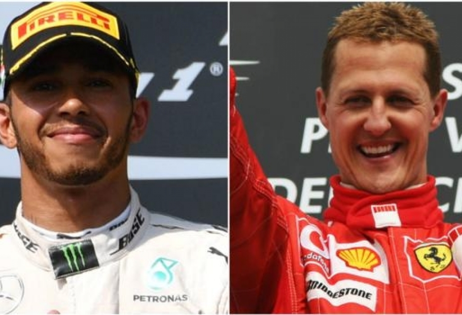 Hamilton stellt alten Rekord von Michael Schumacher ein