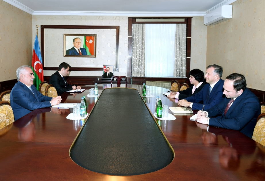 Rencontre du président de l’Assemblée suprême du Nakhtchivan avec l’ambassadeur de Géorgie