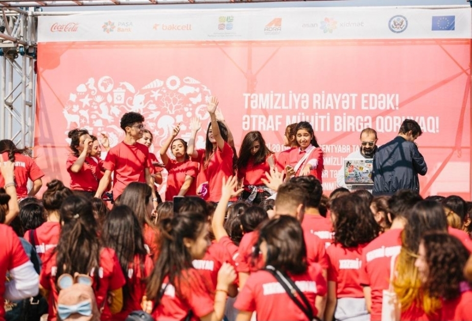 ®  “Protect the Caspian Sea” mass environmental campaign held in Baku