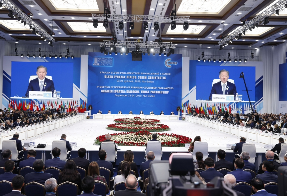 Avrasiya ölkələri parlament sədrlərinin növbəti görüşü 2020 ildə İndoneziyada keçiriləcək