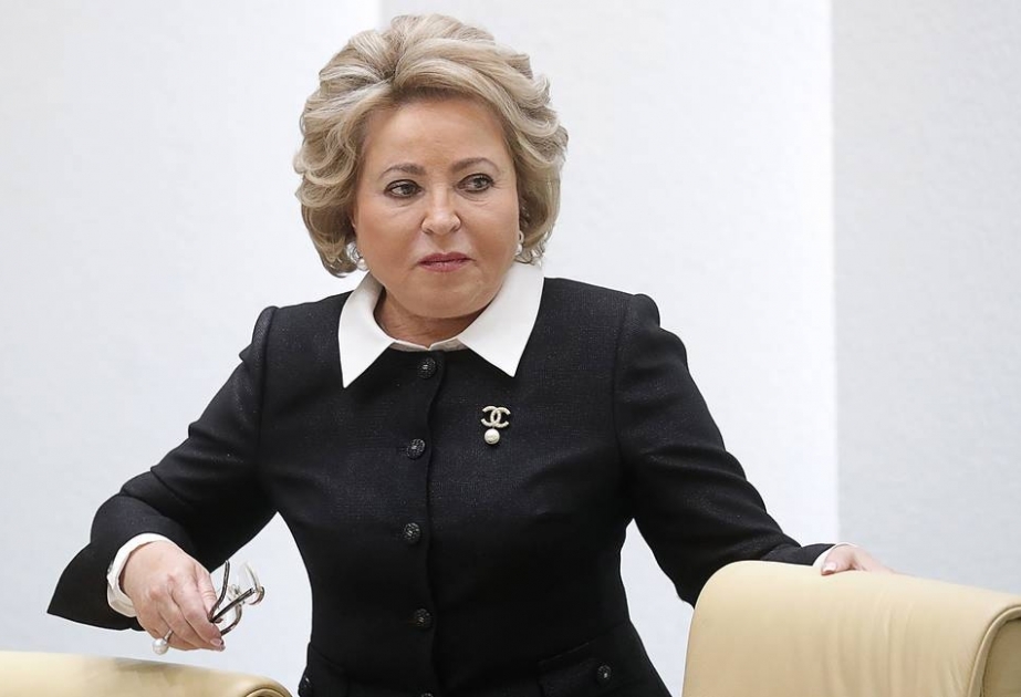Valentina Matviyenko yenidən Rusiya Federasiya Şurasının sədri seçilib