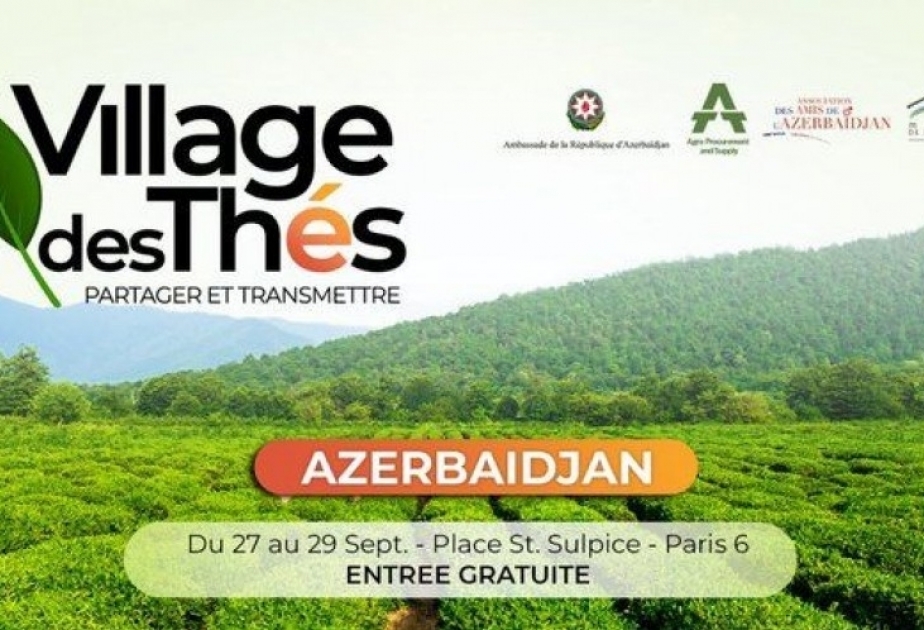 L'Azerbaïdjan au « Village des thés » à Paris