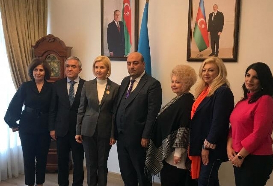 Bashkan of Autonomous Territorial Unit of Gagauzia awarded with Friend of Azerbaijan Golden Order