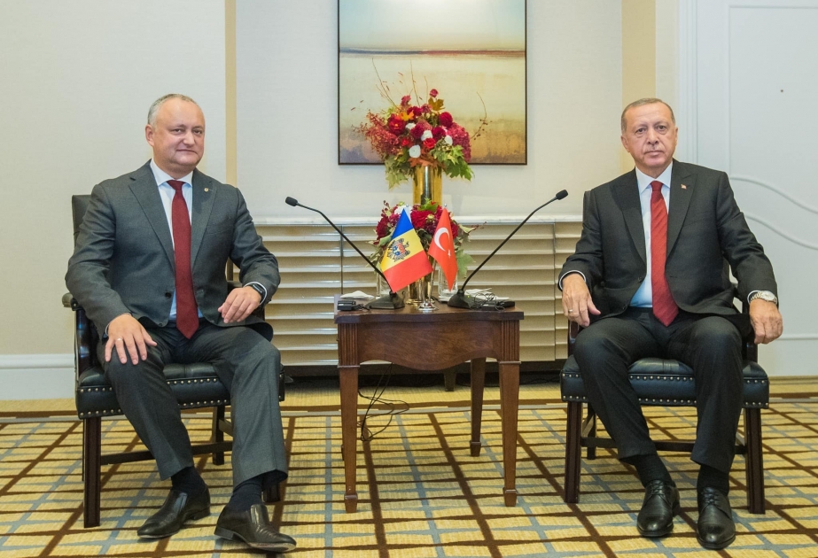 Moldova və Türkiyə prezidentləri strateji tərəfdaşlığın perspektivlərini müzakirə ediblər