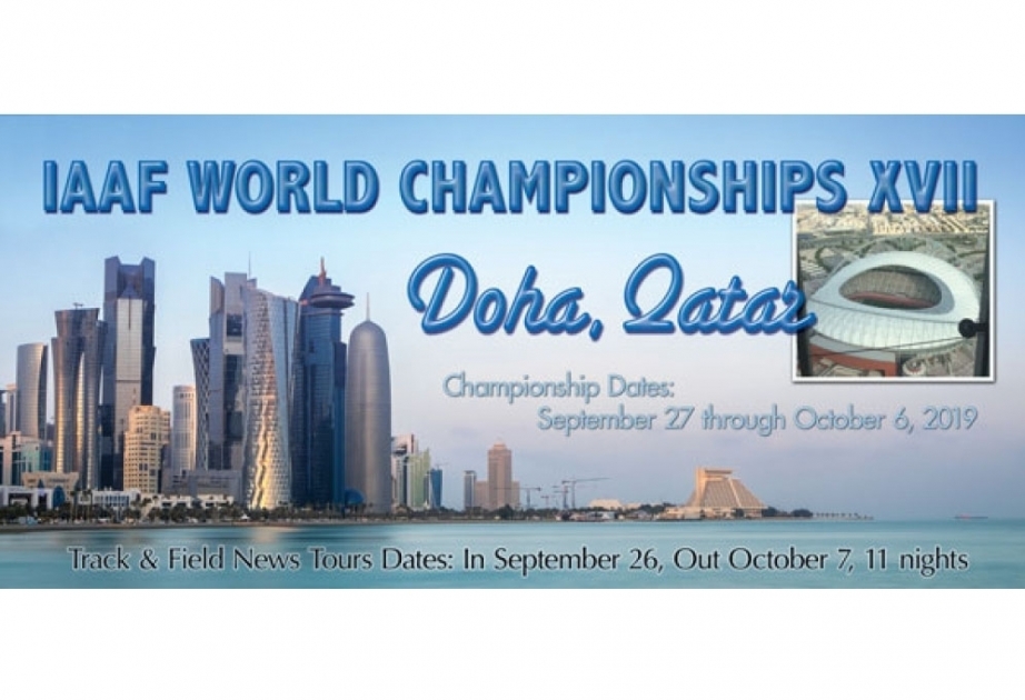 Les Championnats du monde d'athlétisme seront lancés à Doha