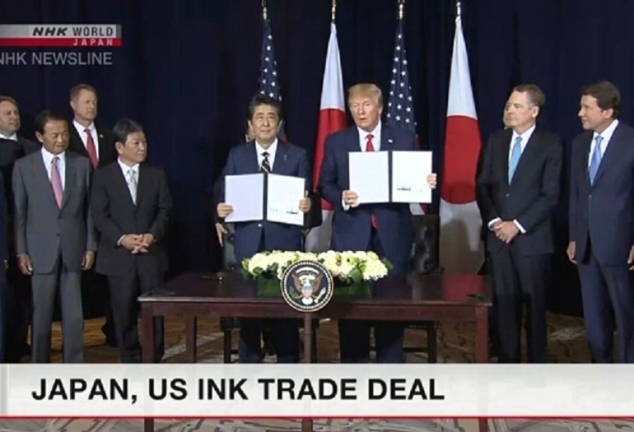 Japan, US ink trade deal
