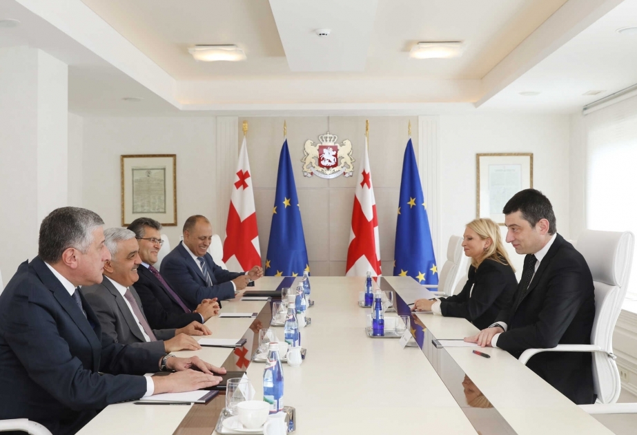 Presidente de SOCAR se reúne con el primer ministro de Georgia