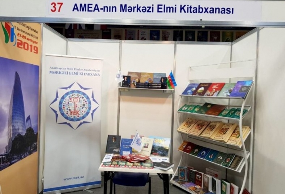 Mərkəzi Elmi Kitabxana VI Bakı Beynəlxalq Kitab Sərgi-Yarmarkasında təmsil olunur