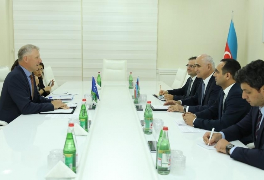 Las partes discutieron la expansión de la cooperación entre Azerbaiyán y la Unión Europea